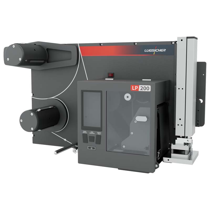 Anwendungsbeispiel 1 der Etikettiermaschine LP200