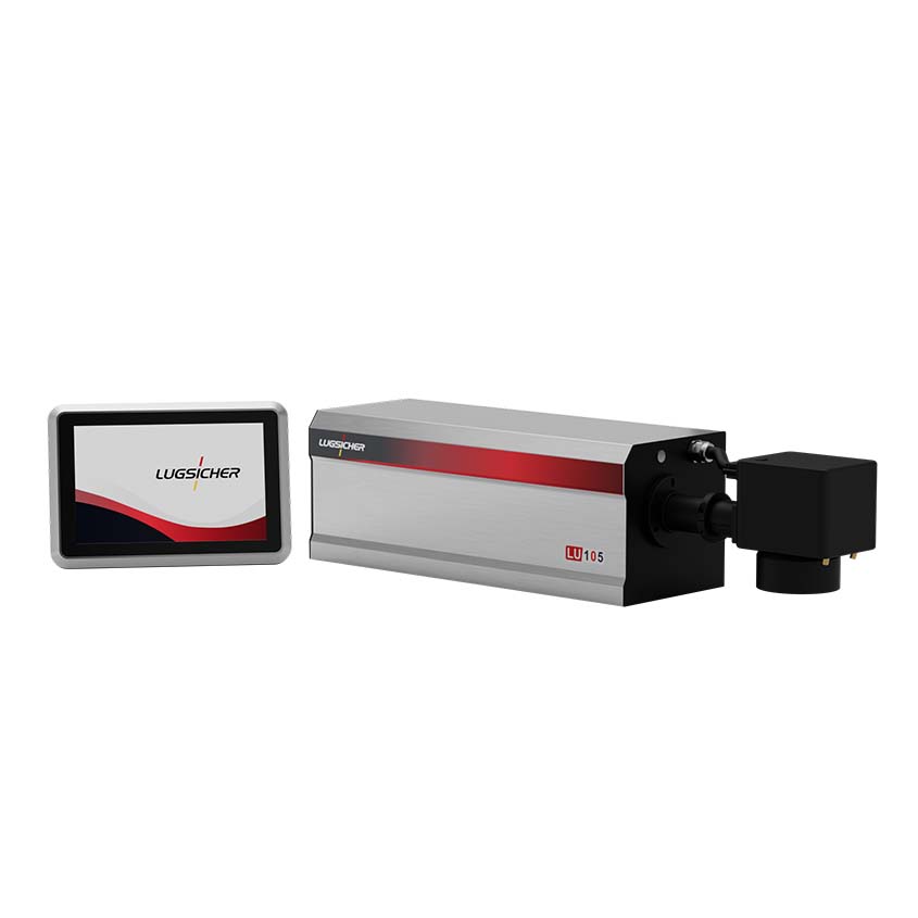 Vorderansicht der UV-Lasermaschine LU100