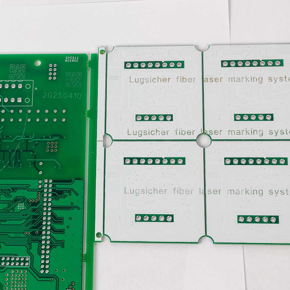Lasermarkiertes Produktmuster zur Verpackungsidentifikation