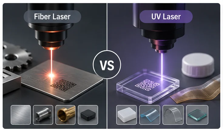 Auswahl zwischen UV-Laser und Faserlaser: Material-, Prozess- und Gesamtkostenlogik